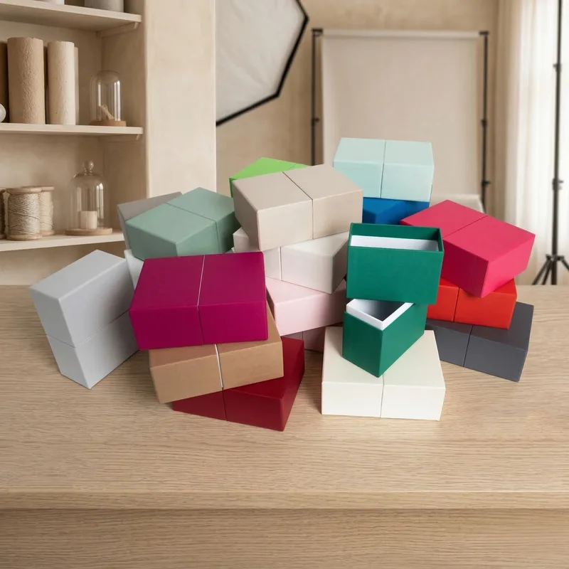 Farebné krabičky na fotografie v rôznych prevedeniach