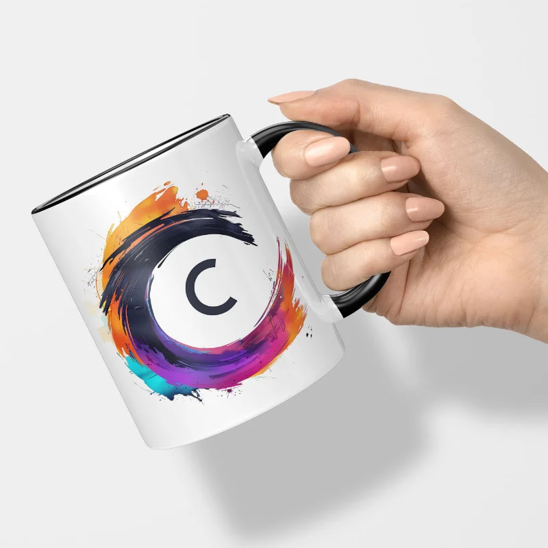 Hrnček s umeleckým dizajnom