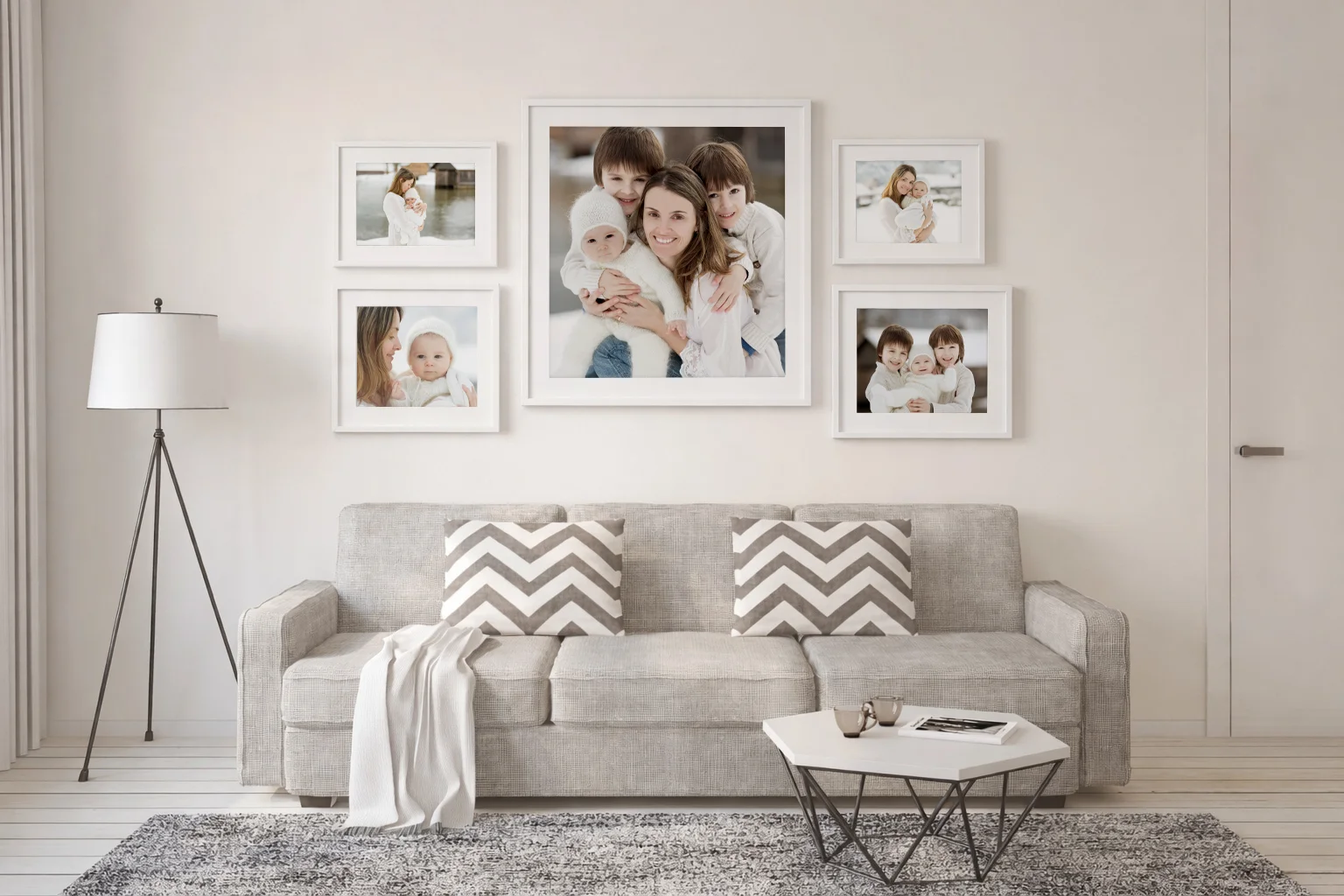 Galéria fotografií v interiéri